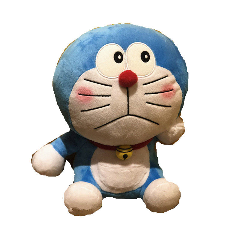 日本采购正品哆啦机器猫毛绒公仔叮当猫玩偶胖子毛绒布艺类玩具