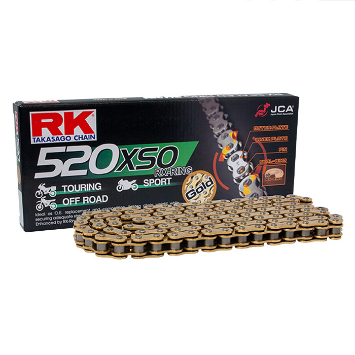 原装进口rk油封链条川崎忍者ninja400小火火神er6n链条