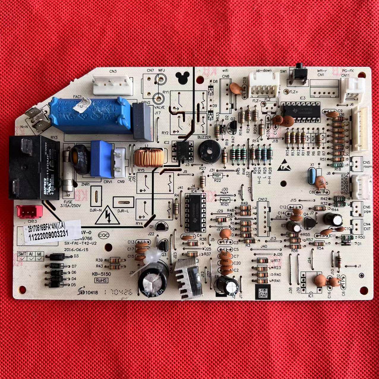 奥克斯挂机空调内机单冷主板15p定频电脑kf25空调配件
