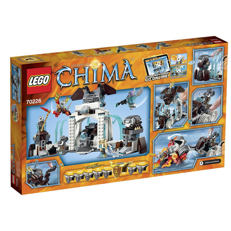 正版乐高lego拼插积木气功传奇70226象女王的建构