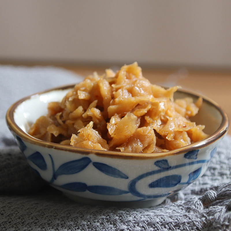 潮汕潮州特产虾仁菜脯萝卜干蓬罐头杂咸下饭菜腌制