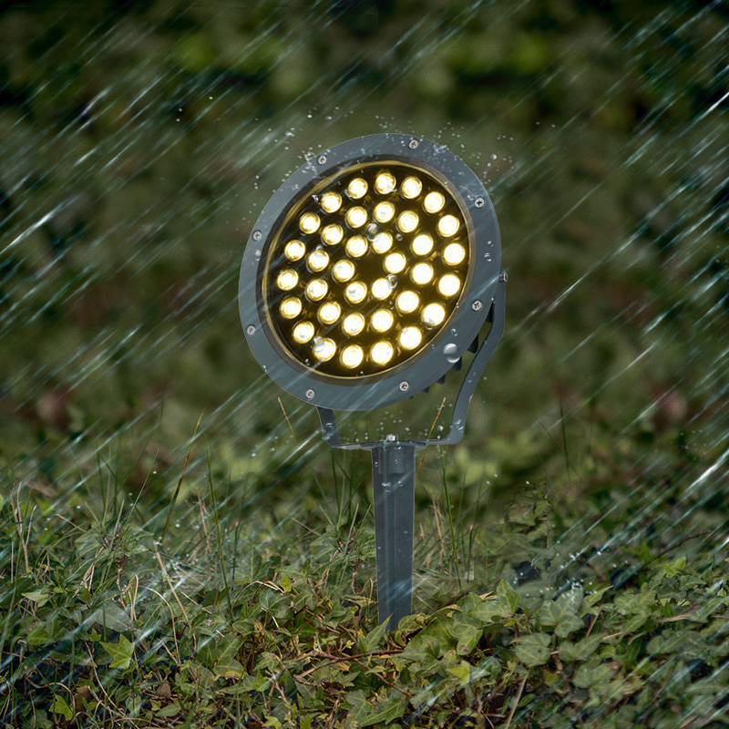 照树景观射灯户外七彩灯led投光花园射树灯插其它灯具灯饰