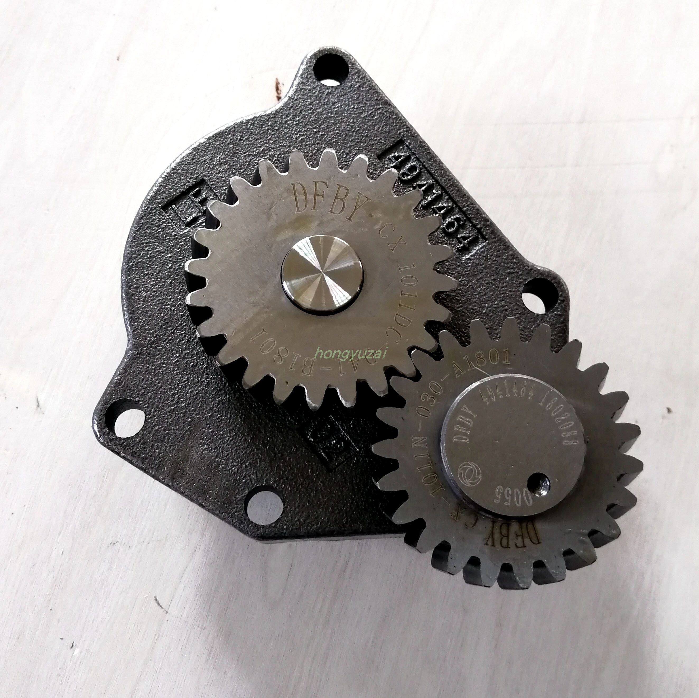 康明斯发动机6l机油油泵49414643991123东风天龙l375汽车配件机油泵