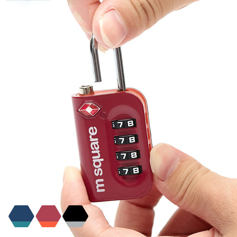 tsa密码锁海关锁钥匙出国拉杆箱包旅行箱防盗锁必备行李箱挂锁小