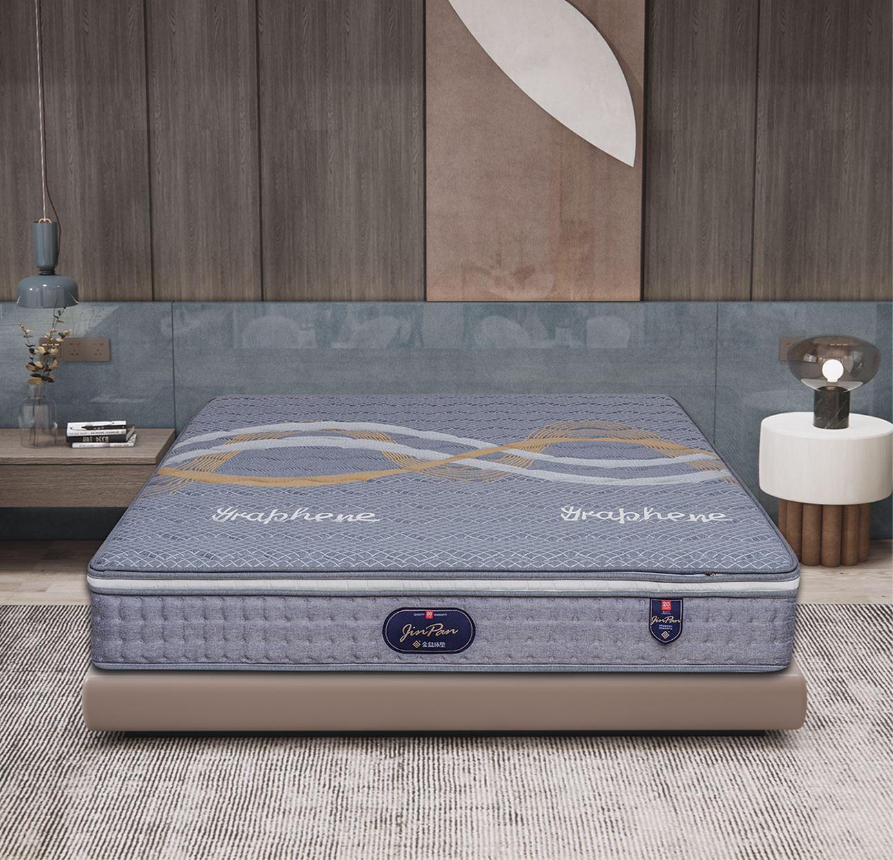 海南金盘床垫厂家直销雅韵椰棕拆洗内胆保用20年床垫