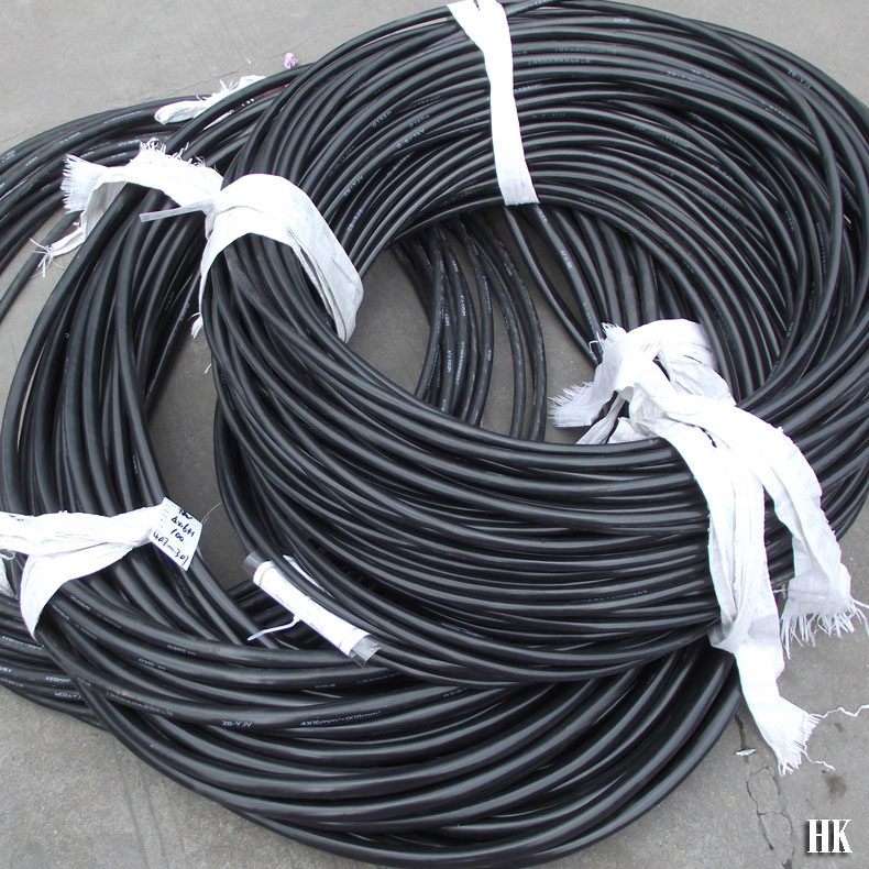 起帆橡皮电缆5芯2.5平方三相五线380v耐磨电缆设备电源线