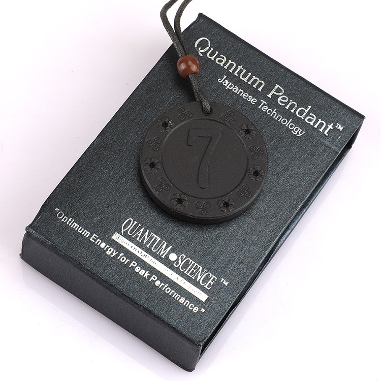 字牌数字quantumpendant火山山石负离子5g防辐射吊坠项坠