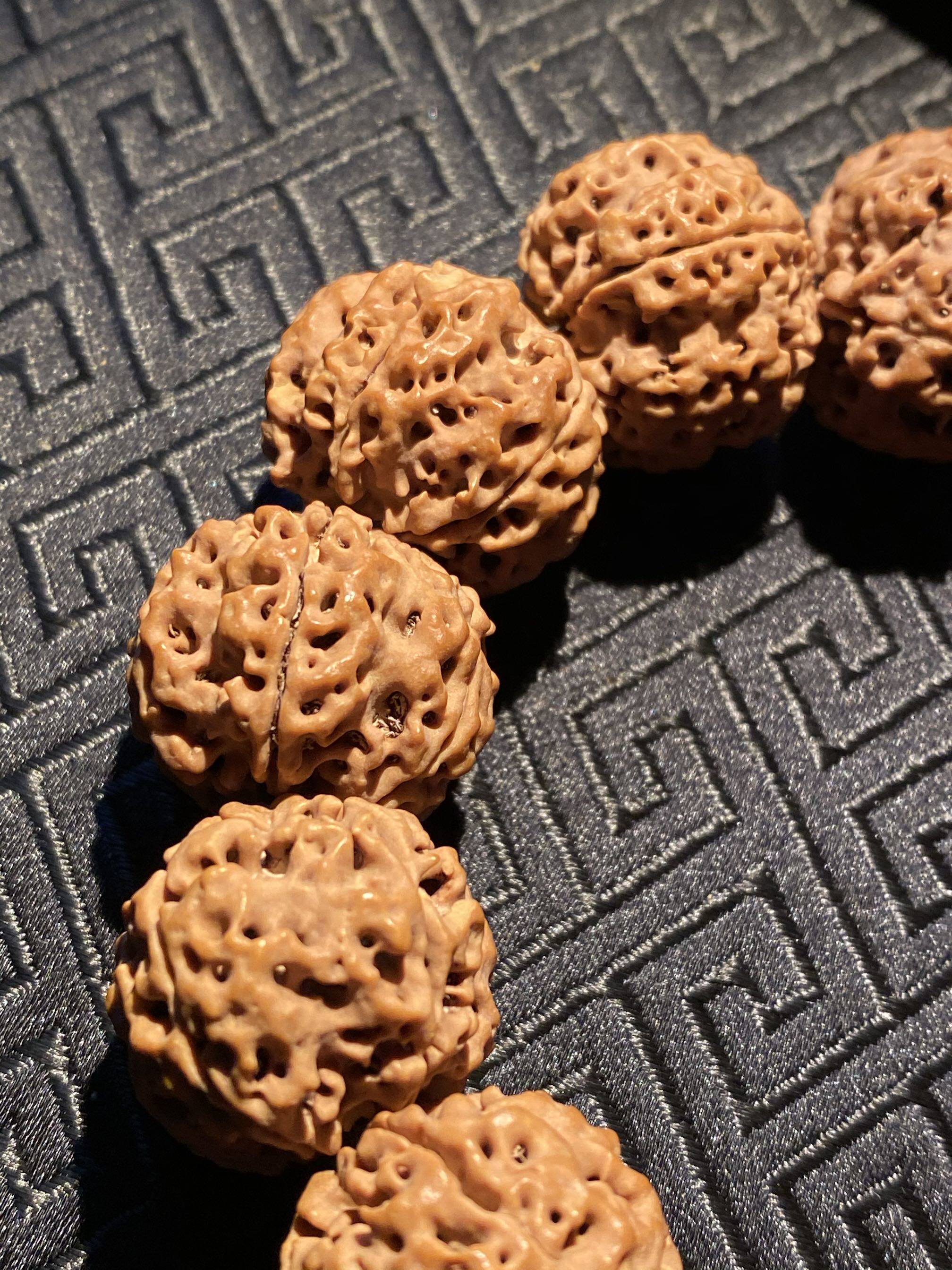 蜂王金刚菩提尼泊尔2020年新籽手串