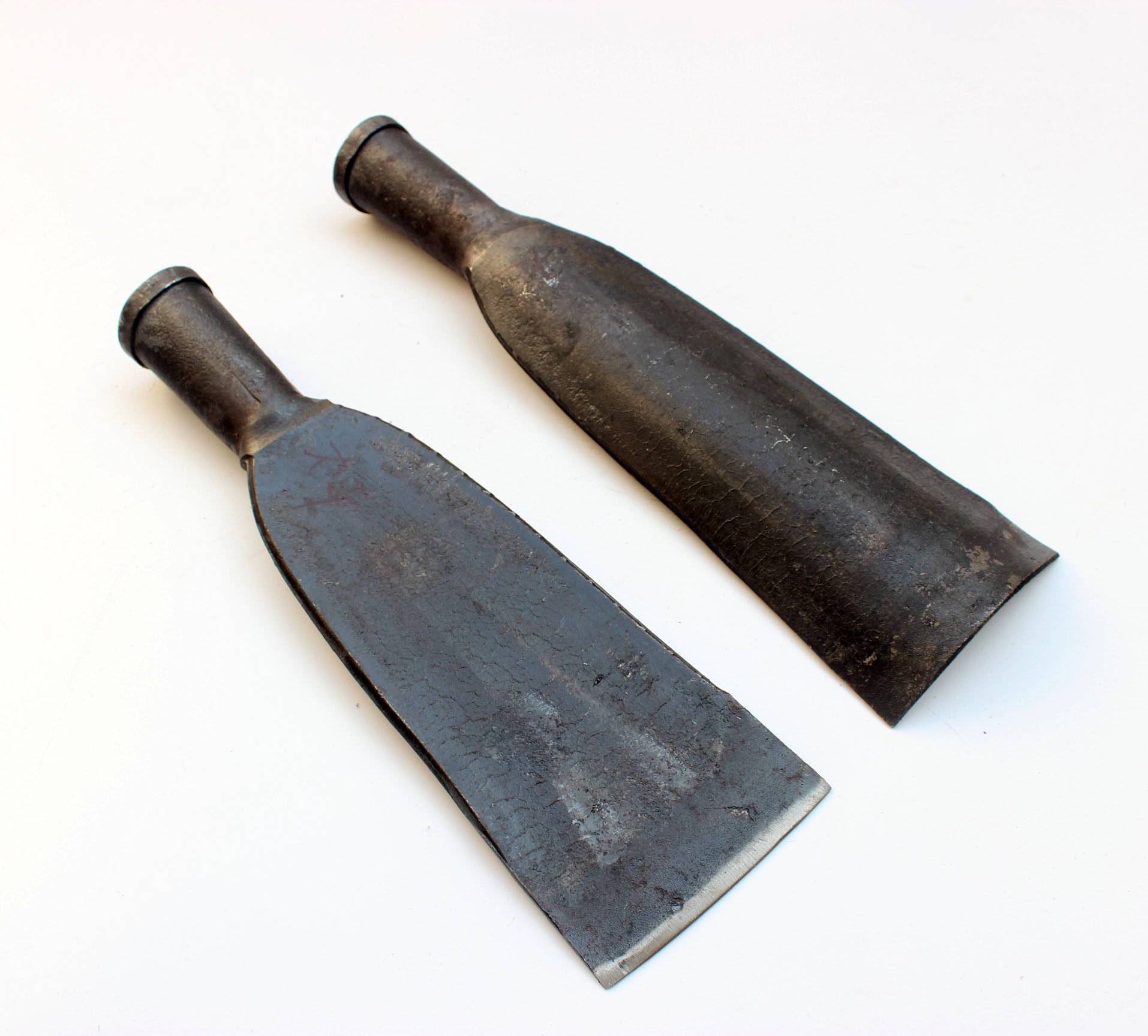 手工一体树锹弹簧钢树铲挖洞加厚洛阳铲挖树挖铲子