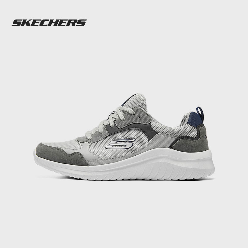 skechers斯凯奇正品2021年新款男子时尚休闲运动健步减震运动休闲鞋