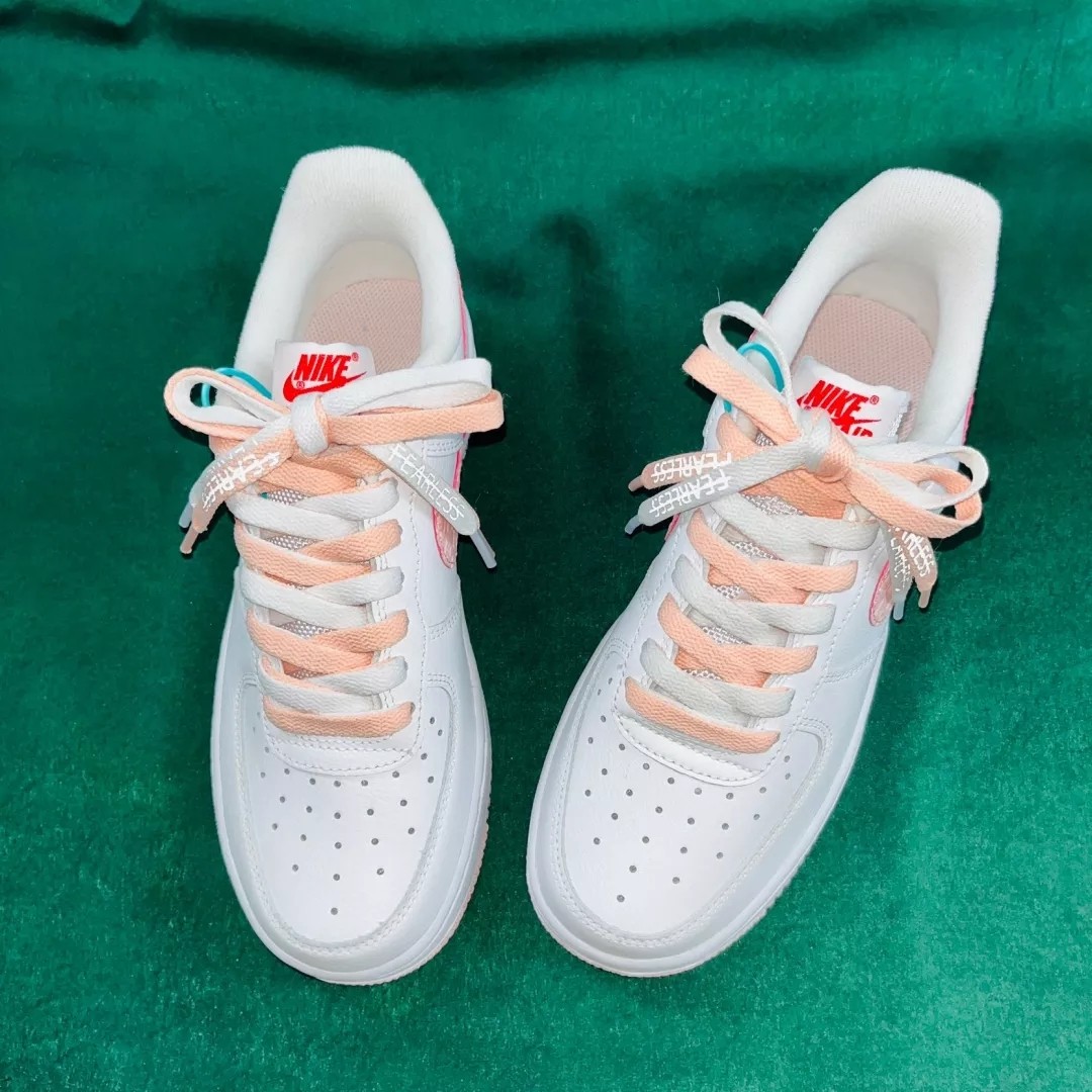 适配af1空军一号valentineday白粉情人节甜甜圈dunk鞋带鞋带