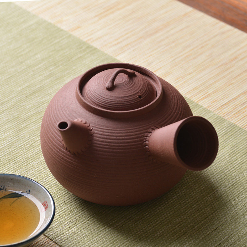 潮州手拉薄胎砂铫跳盖复古中式茶壶手工烧水茶壶