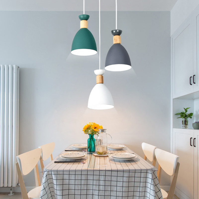 创意餐厅三头个性灯具现代简约吧台吊灯新款北欧餐厅吊灯