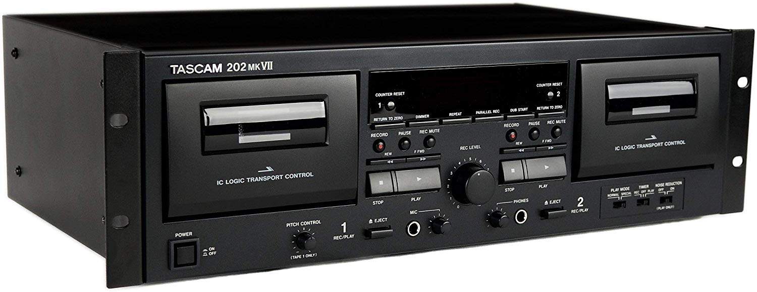 tascam202mkvii磁带卡座录音机支持转录德国代购卡座