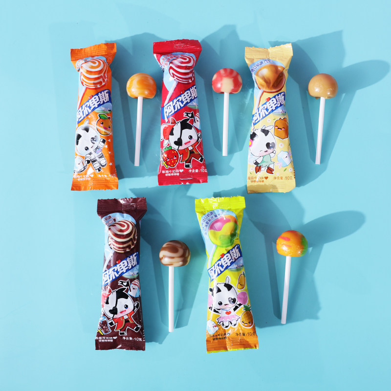 阿尔卑斯棒棒糖零食巧克力混合儿童节糖果结婚婚庆喜糖糖果