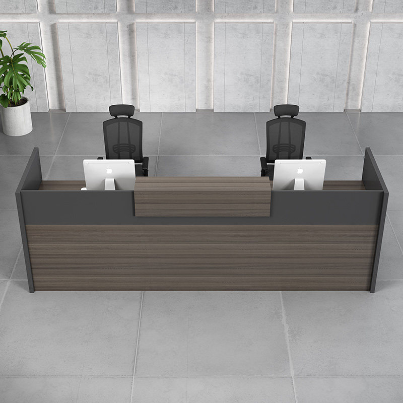 上海办公家具公司前台接待简约现代收银台板式迎宾服务前台