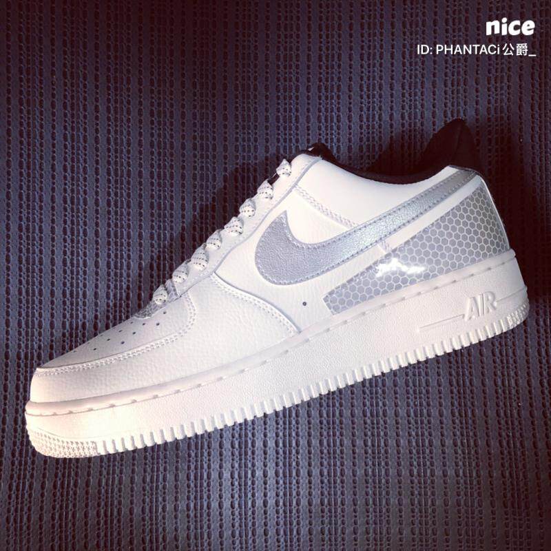 nikeairforceaf1白银3m反光男子空军一号板鞋板鞋