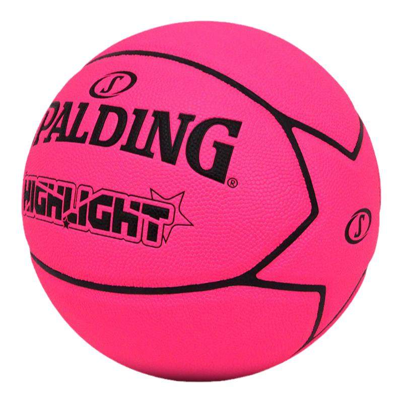 斯伯丁蓝球正品highlight标准成人7号室内外pu花球篮球