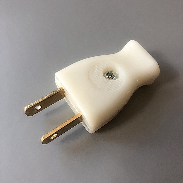 插头进口电源母头国标二脚2脚15a公母插座插头