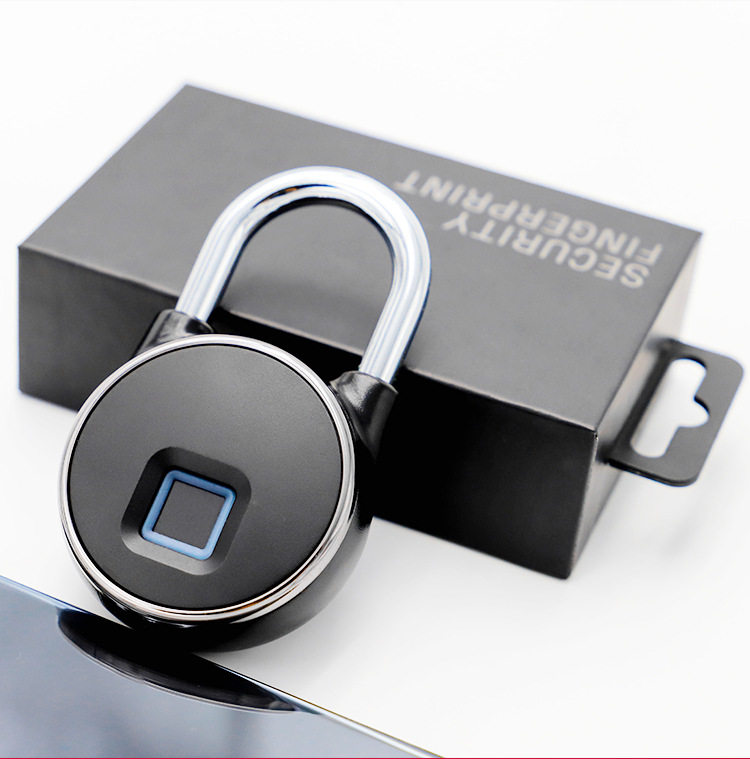 远程涂鸦智能蓝牙指纹挂锁小号家用大门宿舍智能门锁