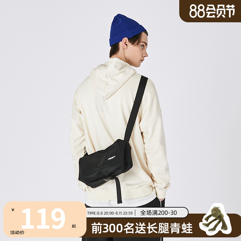 VAOPER喂牌挎包休闲单肩包男包小包日系学生斜挎包韩版工装包女