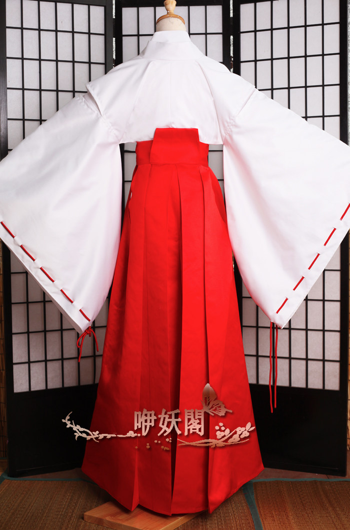 咿妖动漫犬夜叉cosplay服装桔梗cos和服日本正统cosplay男装