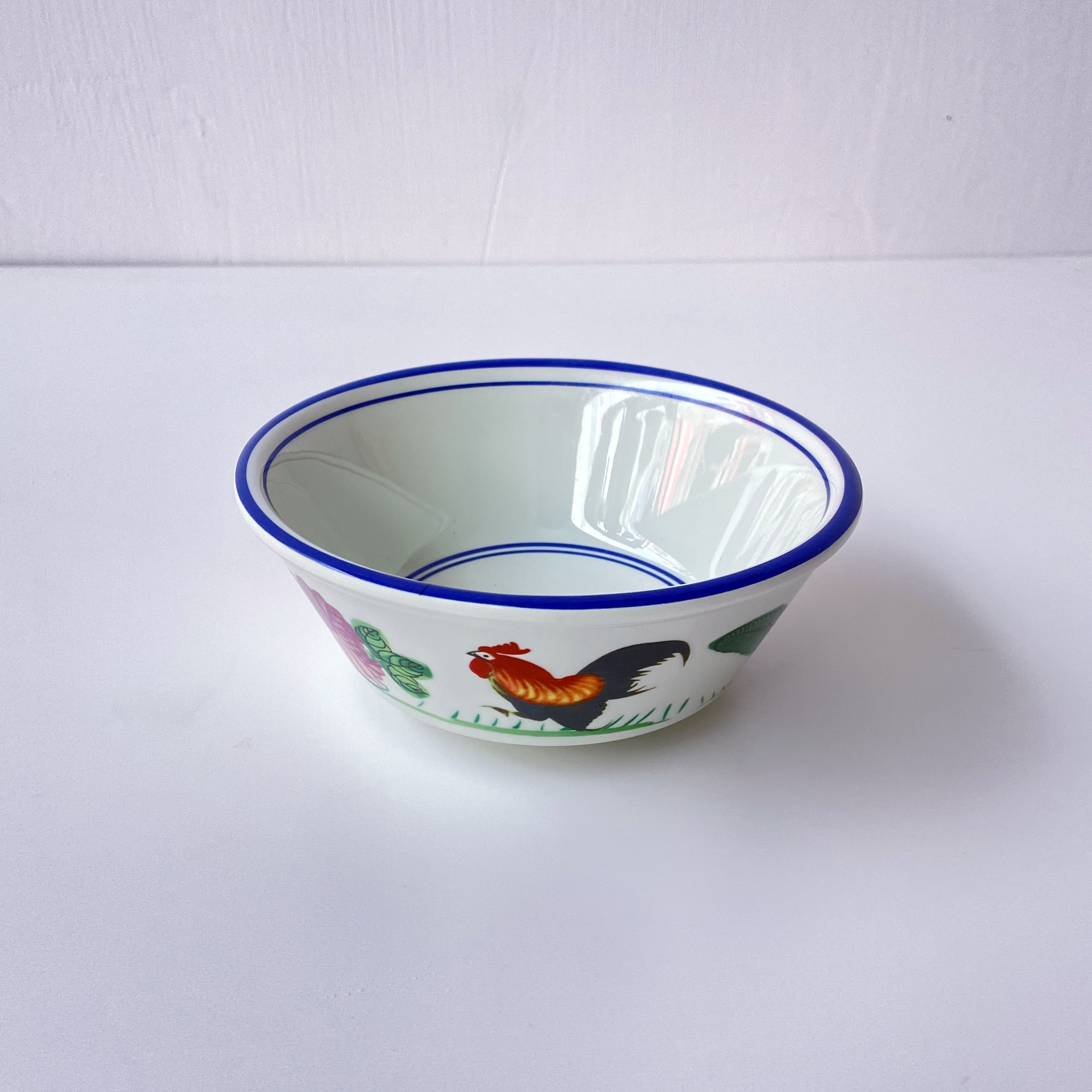 怀旧复古市井老火火锅密胺鸡公碗中式冰粉碗耐摔碗