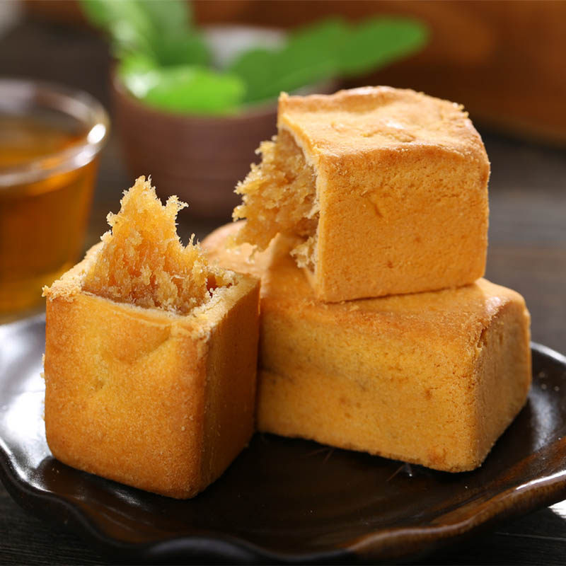 台湾特产升佳土凤梨酥250g咸蛋黄芒果榴莲酥中秋礼盒装传统糕点心