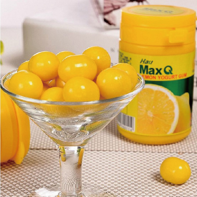 4袋台湾airwaves劲浪呛凉口香糖极酷薄荷62g泡泡糖口香糖