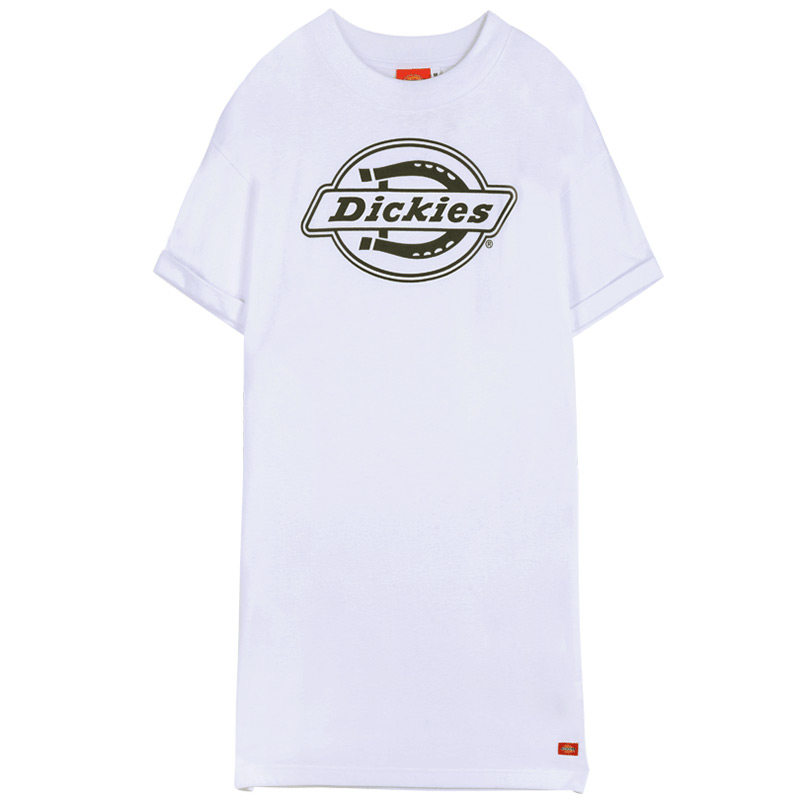 短袖dickieslogo印花连衣裙宽松版型teedk006111连衣裙