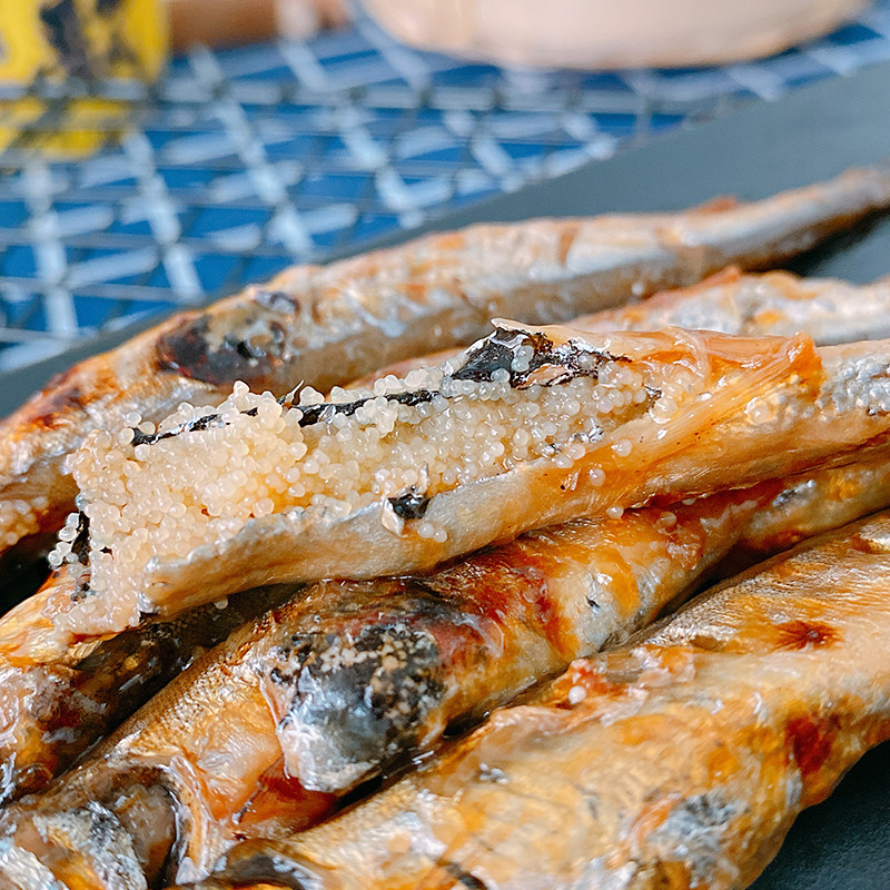 多春蒲烧300g冷冻鱼即日式鱼满籽日料店同款多春鱼新