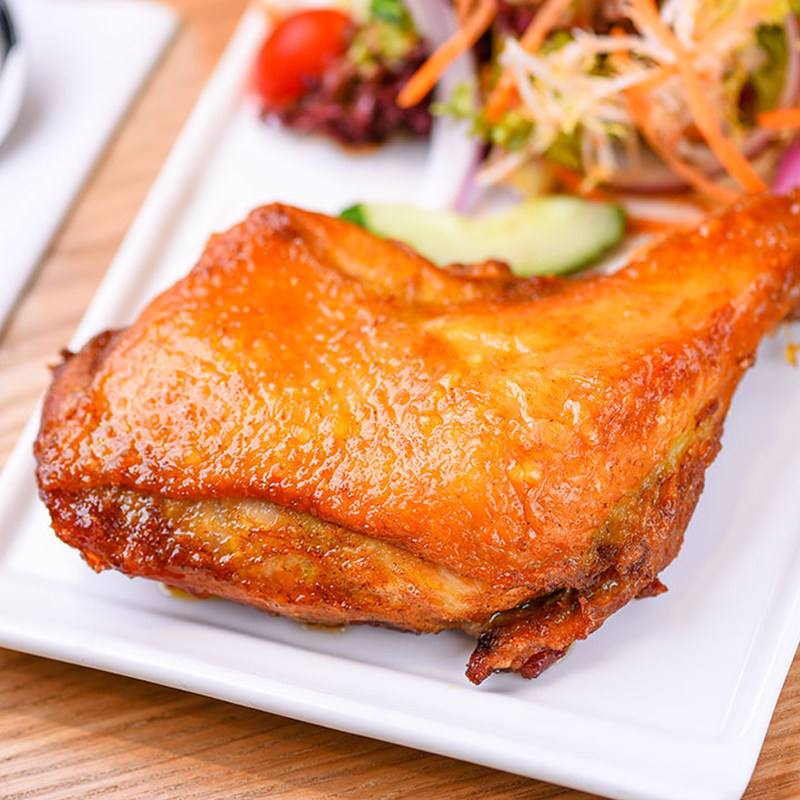 鸡腿瑞发德秘制全手枪腿全冷冻油炸小吃225kg生鸡腿