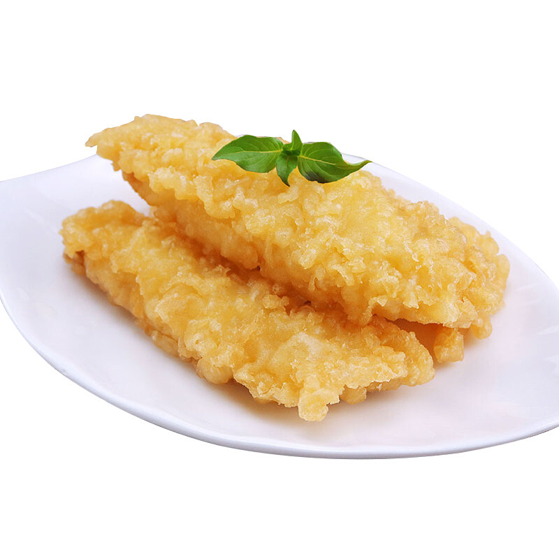 亚洲渔港天妇罗鱼400g裹粉炸鱼日式油炸小吃鱼糕