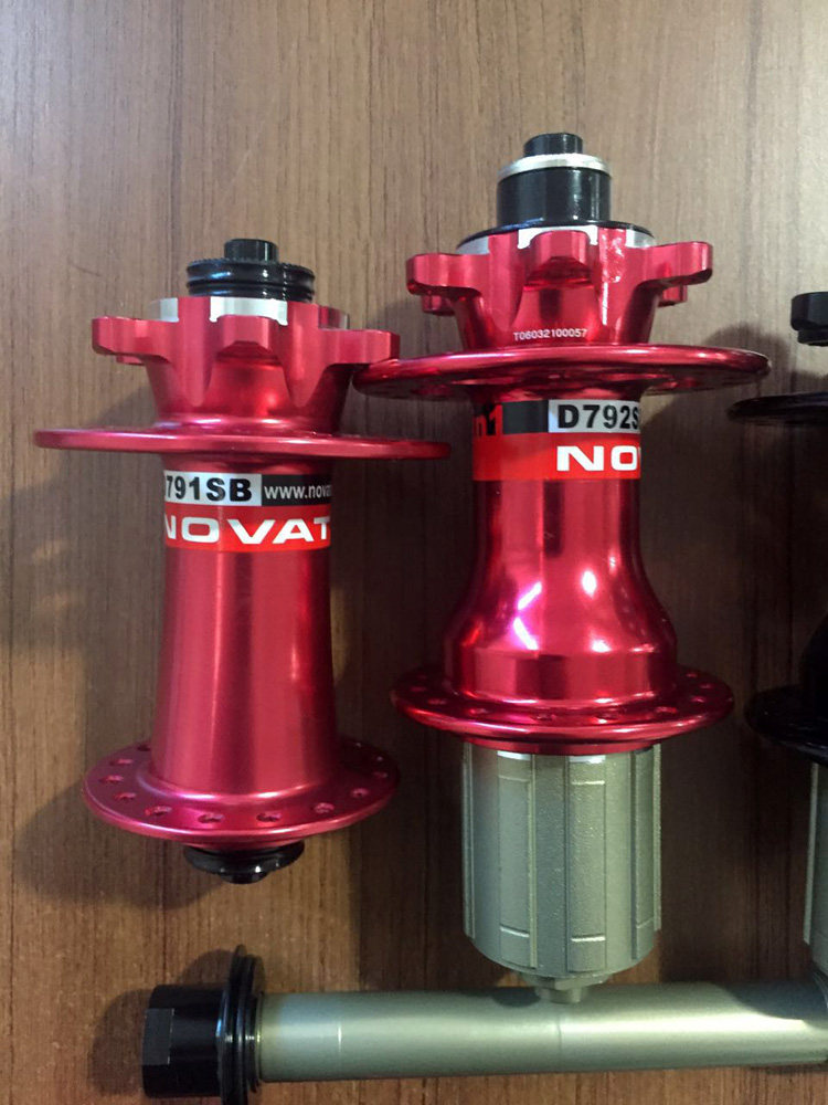 久裕花鼓novatecd791d792培林桶轴15mm12x142山地自行车花鼓