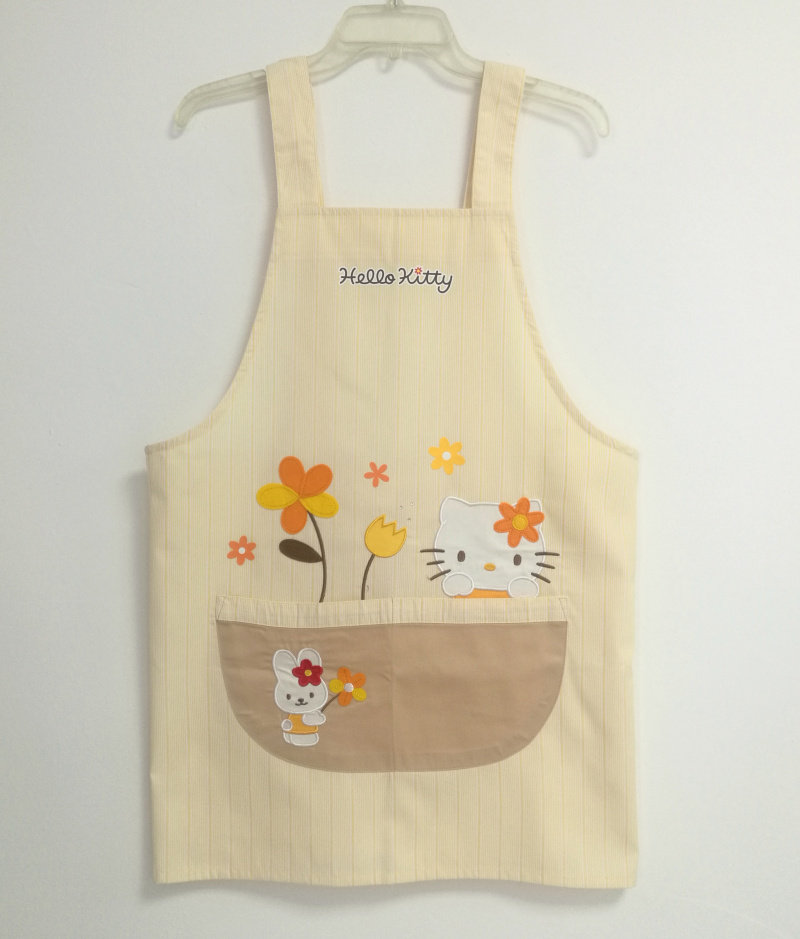 可爱包邮围裙新款正品外贸原单韩版时尚穿衣围裙