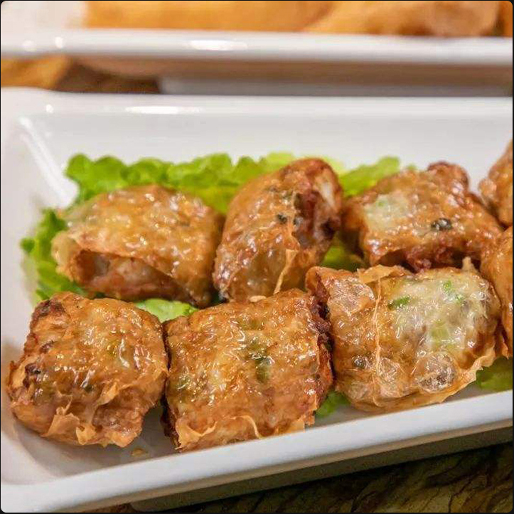 油炸潮汕特色风味炸粿家庭腐皮大排档肉卷酒店肉制品