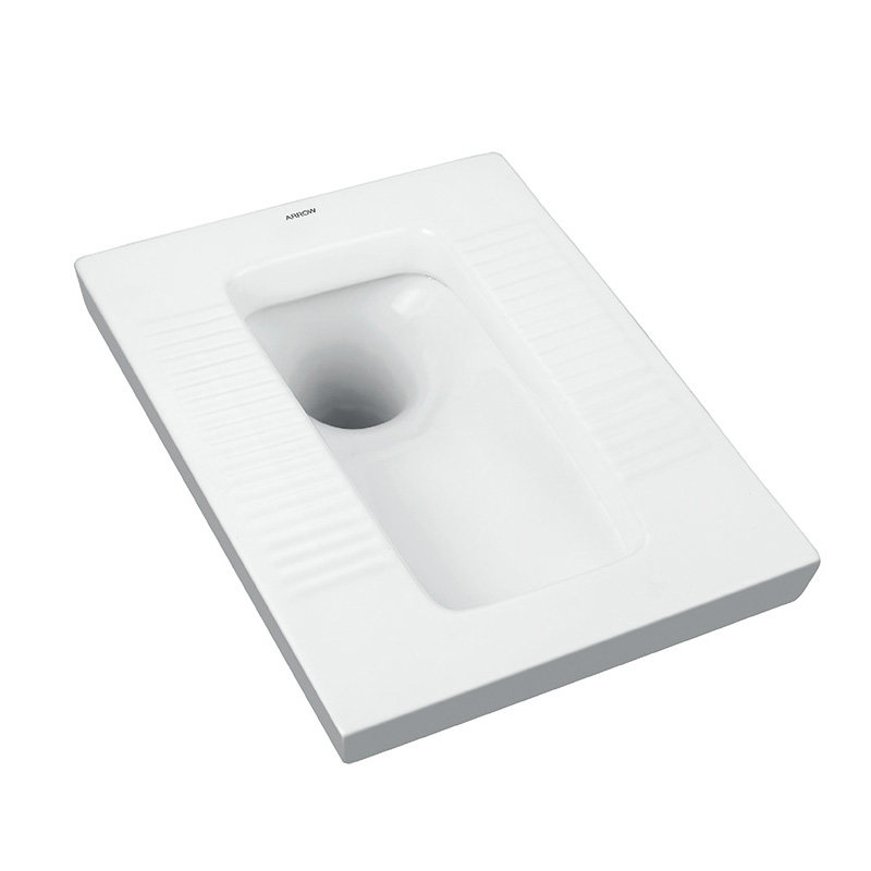 安华卫浴蹲便器蹲坑家用蹲厕带存水弯后进前排带s弯管防臭大便器