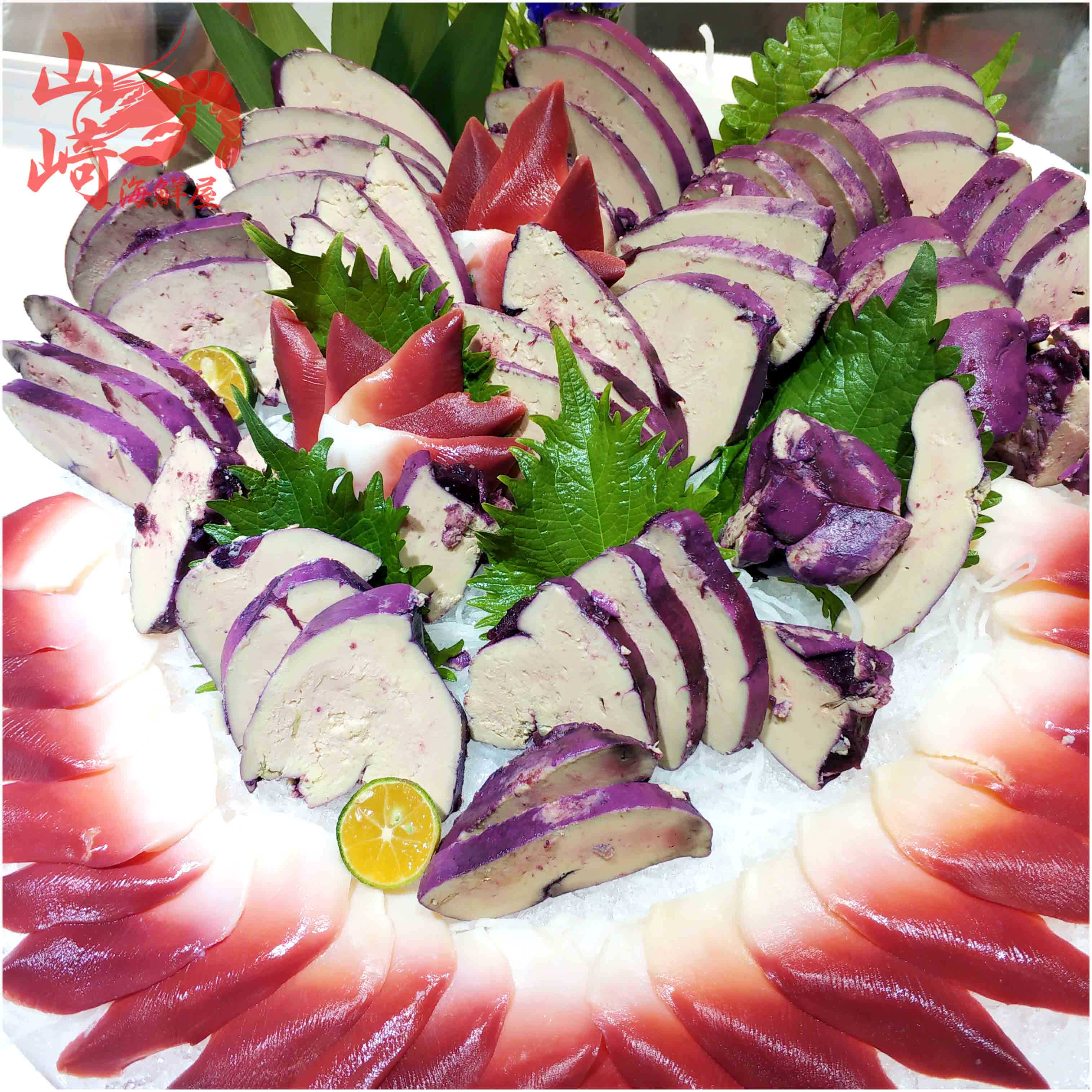 红酒鹅肝蓝莓480克法式调味刺身肥肝解冻切片鹅肉