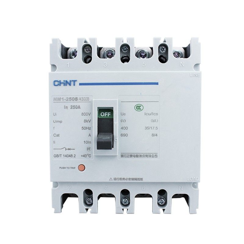正泰塑壳断路器空气开关nm1250s3300100a160a200a空气开关