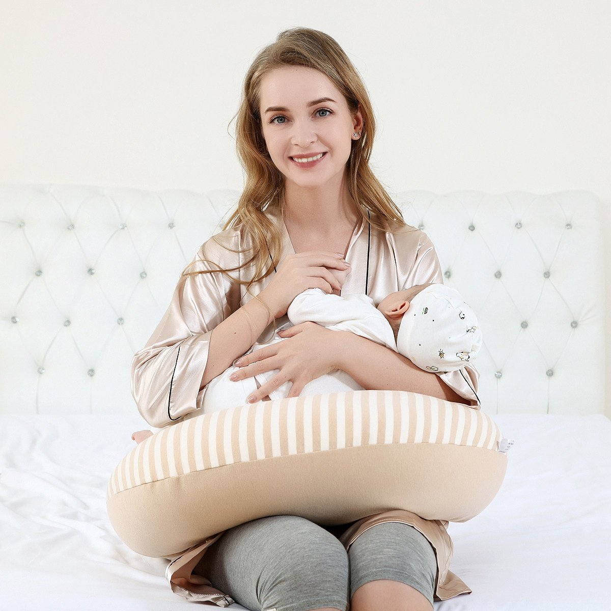 明星同款哺乳枕头护腰抱枕新生婴儿喂奶神器月子宝宝喂奶枕椅垫冬