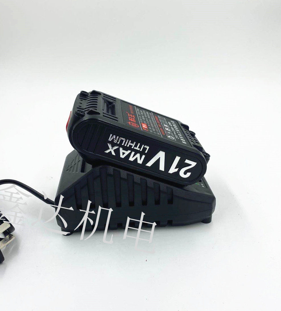 电钻东科科王王博莱克21v锂电充电手电电池电钻