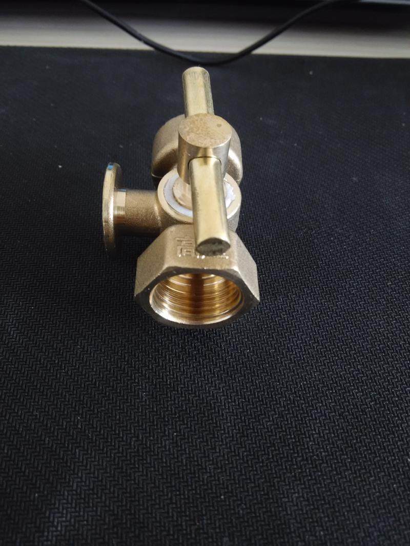 压力表加厚全铜考克三通三通阀阀门dn15四分旋塞旋塞阀