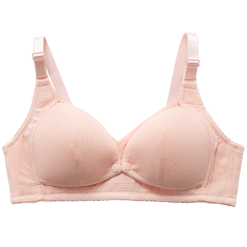 哺乳文胸下垂聚拢纯棉孕妇内衣哺浦怀孕期产后哺乳文胸