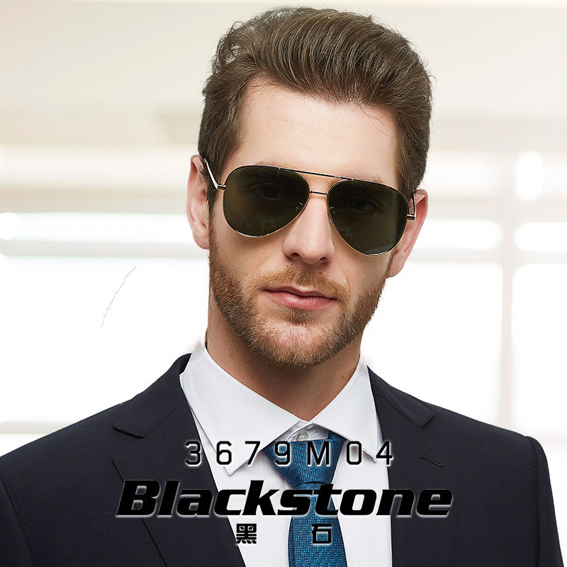 blackstone黑石男款偏光太阳镜驾驶时尚韩版潮男式蛤蟆镜太阳眼镜