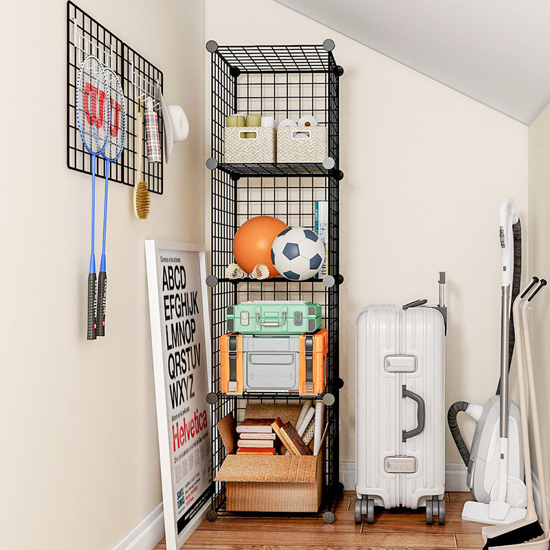 杂物货架收纳置物架储藏家用多层落地式地下室神器整理架