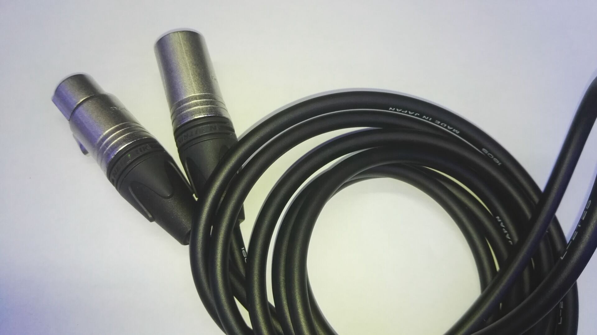 canare佳耐美音箱线纽崔克话筒线卡卡农接口吉他吉他连接线