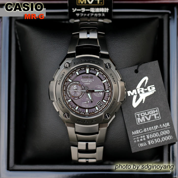 CASIO G-SHOCK MRG-8101JP-1AJR （MRG-8100B）全球限定50只 结束