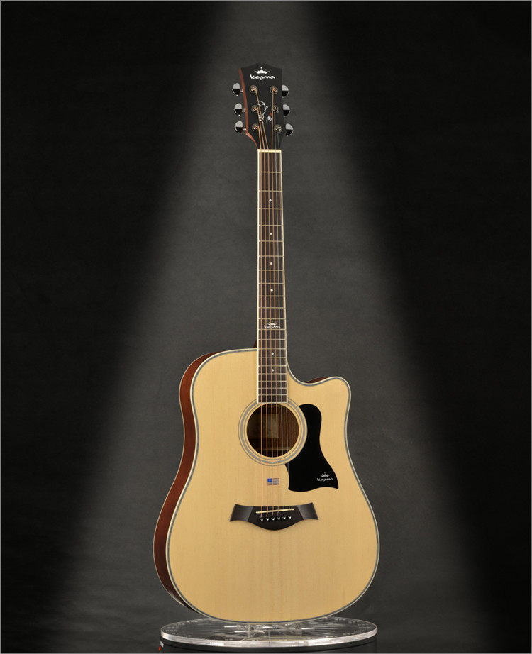 吉他kepma卡马d1ca1c新手神器防伪吉他-民谣吉他