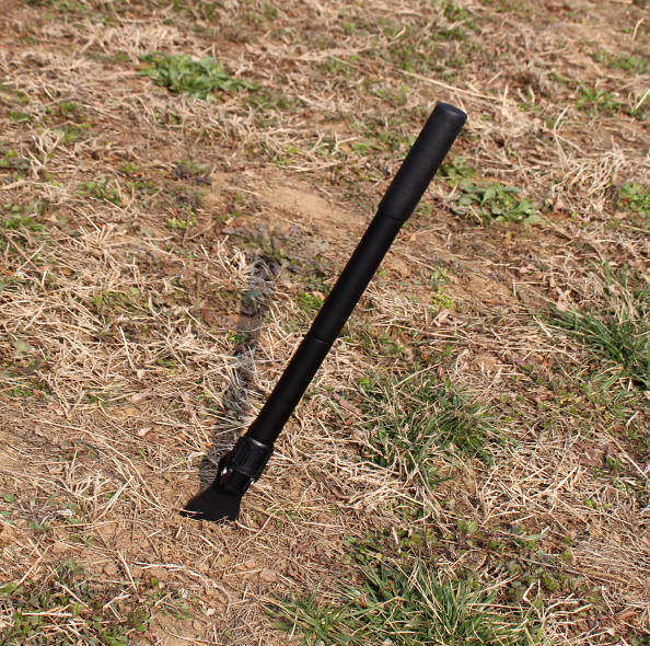 大号精品小钢开荒园艺十字镐头户外扁镐鹤嘴工兵铲