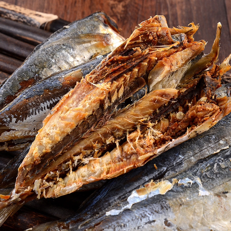 福建特产巴浪鱼干咸鱼干小鱼干熟鱼干海鲜干货小海鱼干2件包邮